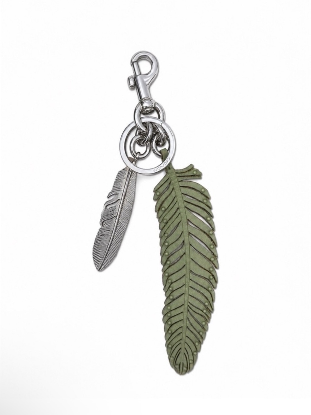 Coach Feather Bag Charm